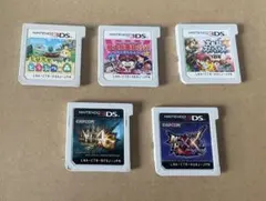 [ジャンク]ニンテンドー3DSソフトのみ５本セット