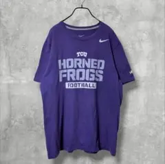 NIKE カレッジロゴ Tシャツ TCU ホーンドフロッグス XLのサムネイル