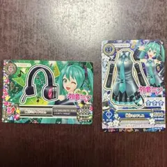 アイカツ　初音ミクインカム、ドレスセット