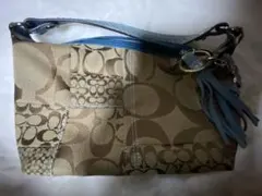 コーチ　coach パッチワークワンハンドルバッグ