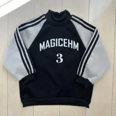 韓国子供服 裏起毛ジャージ素材トレーナー