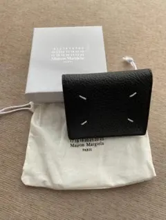 Maison Margiela ブラック 二つ折り財布
