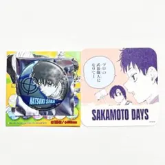 SAKAMOTO DAYS 原画展 ターゲット 缶バッジ 勢羽夏生 - メルカリ