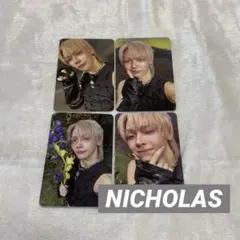 &TEAM Back to Life トレカ ソロジャケ NICHOLAS ②