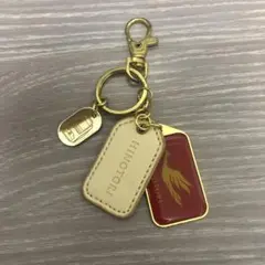 ひのとり　HINOTORI キーホルダー 赤 金