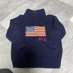 Polo Ralph Lauren ネイビー セーター 3/3T