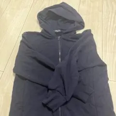 COMME CA ISMパーカー 140ネイビー