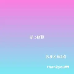 ぽっぽ様 リクエスト 2点 まとめ商品