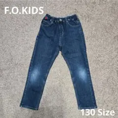 F.O.KIDS 　デニム　パンツ 　ジーンズ　130　裏起毛