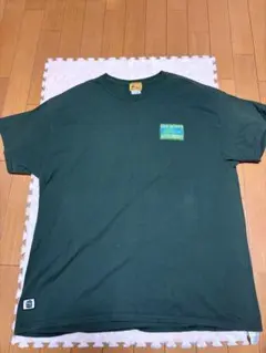 【希少/美品SOURCREAM FISHING CLUB Tシャツ Fサイズ濃緑