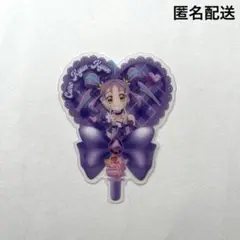 映画キミとアイドルプリキュア　入場特典　うちわ型クリアカード　キュアキュンキュン