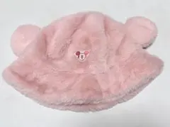 ディズニー　もこもこバケハ　ピンク