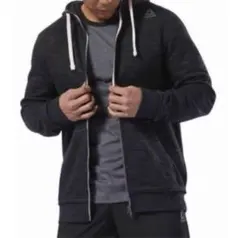 送料無料 新品 REEBOK エッセンシャル マーブル フルジップパーカー L