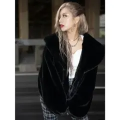 エゴイスト EGOIST BIGカラーエコファーブルゾン