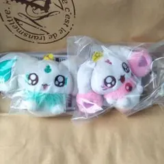 一番くじプリキュアE賞妖精ぬいぐるみマスコット2個セット