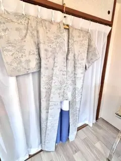 白大島紬 着物・浴衣