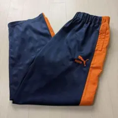 PUMA ジャージ ストライプ サイズL相当 ネイビー