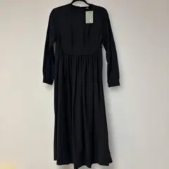 匿名配送　新品未使用タグ付き　H&M ブラックロングワンピース