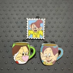 ディズニー　ピンバッジ　7人のこびと