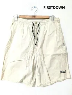 FIRSTDOWN　USA　 コットン　ショートパンツ　ハーフパンツ　ベージュのサムネイル