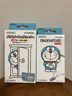 新品　限定　ドラえもん　チューナー　マイク　セット　未使用のサムネイル