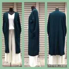 アバハウス  カリテ ♡ ロングカーディガン ♡ グリーンのサムネイル