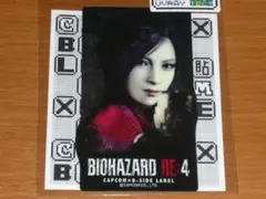 エイダ リアル バイオハザードRE:4 ステッカー B-SIDE LABEL