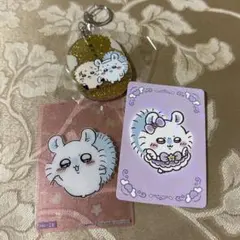 ちいかわ ラメアクリルキーホルダー5モモンガ　ラッコ