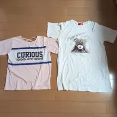 レピピアルマリオ Mサイズ(150〜160) T シャツワンピなど2枚　クマのサムネイル