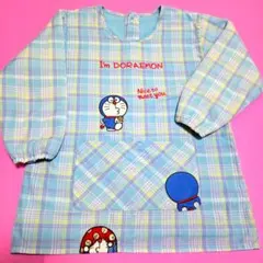 ドラえもん　エプロン　スモッグ　割烹着 フリース　保育士