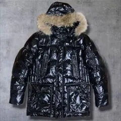 レザーダウンジャケット ダウンジャケット