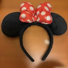 ミニーマウス風カチューシャ