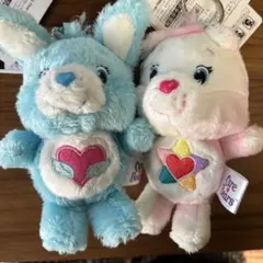 ケアベア ぬいぐるみキーホルダー 2種セットのサムネイル