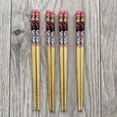 子供用お箸　アナとオラフ　アナ雪　木製箸　4SET