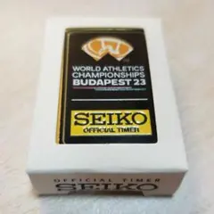 SEIKO 世界陸上 ブダペスト大会 2023 ピンバッジ