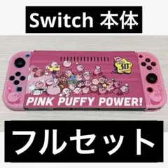 Nintendo Switch 本体 カービィ着せ替え・持ち運びケース付き