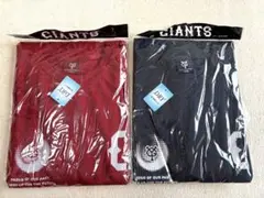 【非売品】読売ジャイアンツTシャツ2枚セット 赤黒 L
