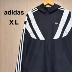 アディダスオリジナルス　ウィンドブレーカー　XＬ　ブラック
