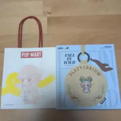 POP MART LABUBU 帽子型ポーチ 新品未開封 紙袋付