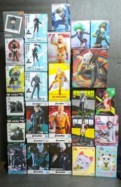 プライズフィギュアまとめ売り　ダンダダン　ワンパンマン　怪獣8号　東京喰種