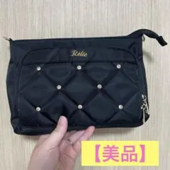 Relie ショルダーバッグ ブラック