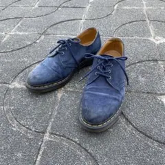 ドクターマーチン DrMartens スエード 3ホール ブルーネイビー