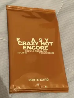 未開封LE SSERAFIM photo card easy crazy hot
