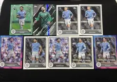 Topps マンチェスター・シティ サッカーカード 9枚セット