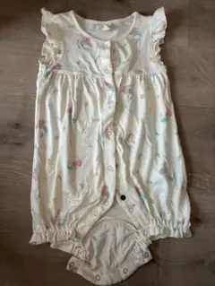 gelato pique マーメイド柄ロンパース 80