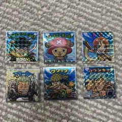 ワンピースマン　コレクターシール　6枚セット