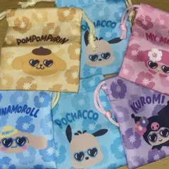 DAISO プチ巾着　サンリオのサムネイル