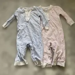 Ralph Lauren ストライプロンパース 9M 2点セット