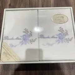 ラ，ブルー，ローズ，フルリシーツ2枚セット