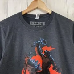 ゴジラ VS コング レア 映画 ムービー ビッグプリント Tシャツ L
